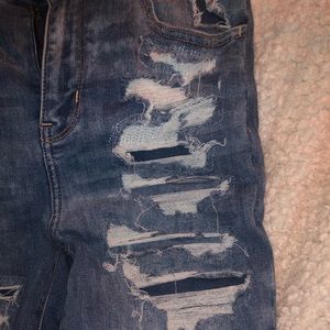 American Eagle Next Stretch Ripped Jeans